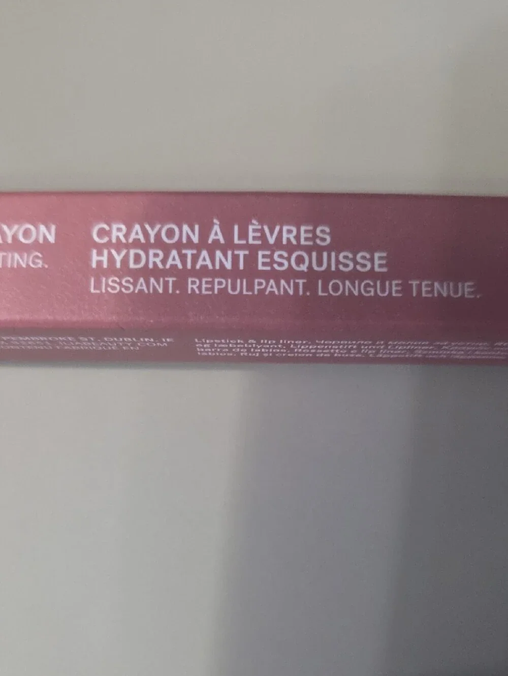 ILIA Lip Sketch Hydrating Crayon — Dusty Rose Pink